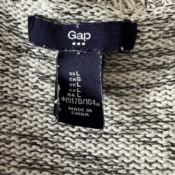 Gap Knitted Open Front Cardigan Sweater Size: Large - Picture 3 of 6